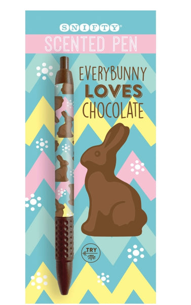 Everybunny Loves Chocolate Easter Pen