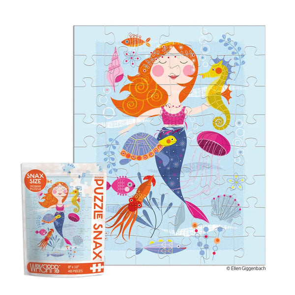 Jigsaw Puzzle - Mermaid and Friends - 48 Piece