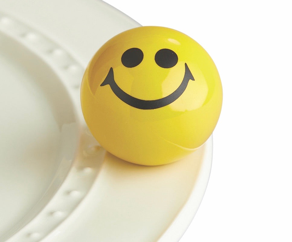 Nora Fleming Happy Place Mini (Smiley Face) A257 (Retired) – Under