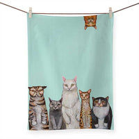 Cats, Cats, Cats Tea Towel