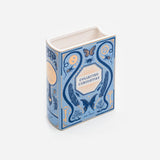 Bibliophile Collective Curiosity Ceramic Vase