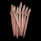 Kitsch Recycled Plastic Dermaplaners 12pc Set -Terracotta