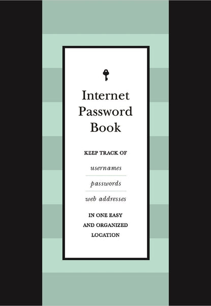 INTERNET PASSWORD BOOK