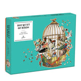 Bouquet of Birds 750 Piece Shaped Jigsaw Puzzle by Ben Giles