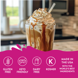 Skinny Mixes Sauce Toppings Sugar Free Salted Caramel Sauce