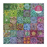Succulent Spectrum 500 Piece Jigsaw Puzzle by Troy Litten