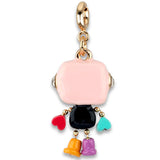 Charm It! Gold Rebel Girls Robot Charm