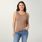 Coco+Carmen ULTRA-LUSH REVERSIBLE SEAMLESS RIBBED TANK