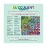 Succulent Spectrum 500 Piece Jigsaw Puzzle by Troy Litten