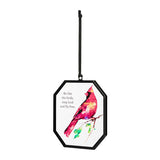 Spring Cardinal Suncatcher