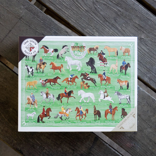 Horse Play True South Puzzle Co.