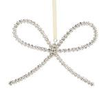 Glitter Bow Ornament