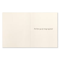 THANK YOU FOR BEING MY MOM.
Mother's Day Card