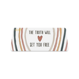ZOX The Truth Will Set You Free Bible Verse Bracelet