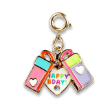 Charm It! Gold Surprise Inside B-Day Gift Charm