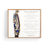 Your Journey Indigo Adjustable Beaded Prayer Bracelet