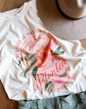 Peach Faith Tee