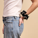 The Darling Effect Ruffle Up Scrunchie-Black