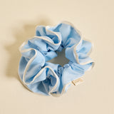 The Darling Effect Ruffle Up Scrunchie-Light Blue