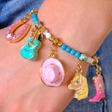 CHARM IT! Gold Cowboy Hat Charm