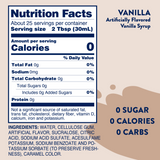 Skinny Mixes Coffee Syrup - Sugar Free Vanilla Syrup