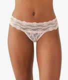 b.tempt’d BY WACOAL Lace Kiss Thong in rose smoke