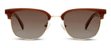 Peepers Houston Polarized Sunglasses - Brown