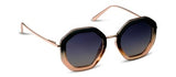 Peepers Solano Polarized Sunglasses - Black/Tan