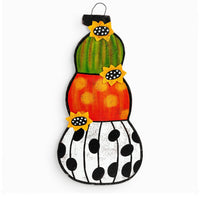 Reversible Pumpkins Door Hanger