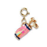 CHARM IT!  Gold Rebel Girls Golf Clubs Charm