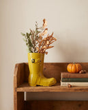 RAIN BOOT SHAPED VASE | CERAMIC