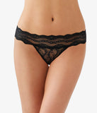 b.tempt’d BY WACOAL Lace Kiss Thong in night