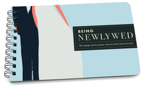 Papersalt Being NewlyWed Book Sentiment and Advice for New Couple