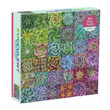 Succulent Spectrum 500 Piece Jigsaw Puzzle by Troy Litten