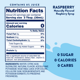 Skinny Mixes Sugar Free Raspberry Syrup