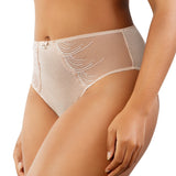 PARFAIT PEARL FULL COVERAGE HIGH WAISTED FRENCH CUT - CAMEO ROSE