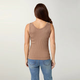 Coco+Carmen ULTRA-LUSH REVERSIBLE SEAMLESS RIBBED TANK