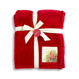 Loving Memories Red Cardinal Blanket