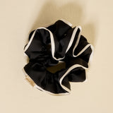 The Darling Effect Ruffle Up Scrunchie-Black
