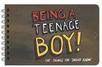 Papersalt Being a Teenage Boy - Inspirational Book for Teen Boys