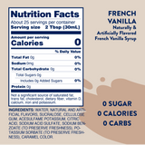Skinny Mixes Coffee Syrup - Sugar Free French Vanilla Syrup
