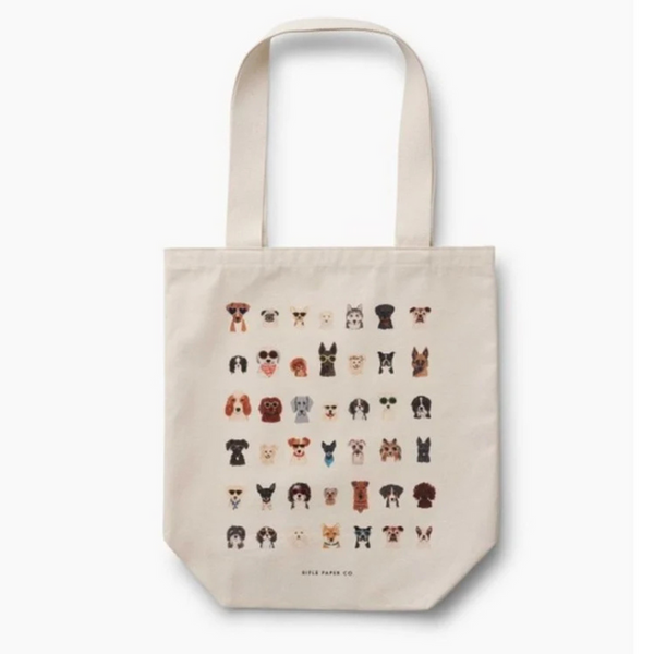 Dog Days Canvas Tote Bag