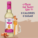 Skinny Mixes Coffee Syrup - Sugar Free Caramel Pecan Syrup – Nut Flavor