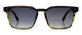 Peepers Shasta Polarized Sunglasses - Green Ombré Horn