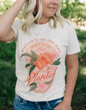 Peach Faith Tee