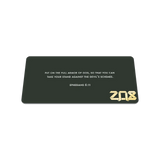 ZOX Put On The Full Armor of God Bible Verse Bracelet