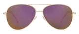Peepers Ultraviolet Sunglasses- Pink/Gold