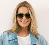 Peepers Sandy Polarized Sunglasses - Yellow Chai