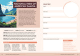 NATIONAL PARKS STICKER & LOGBOOK