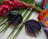 Peepers Solano Polarized Sunglasses - Black/Tan